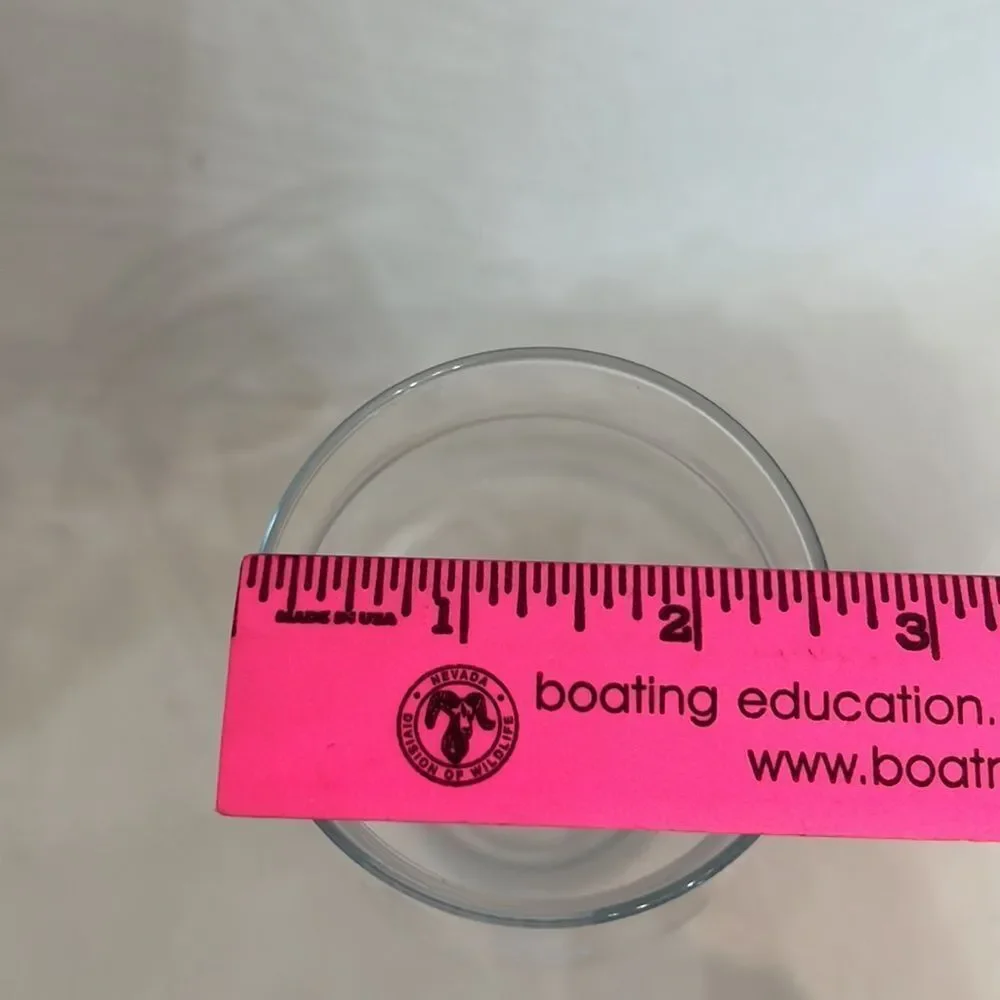 Khourys Bottle Shop Bar Beer Glass 16 Oz 6  1/2 In Tall 2 1/2 In Round 1 Only